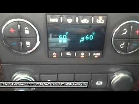 2013 GMC SIERRA 2500HD Lewisburg, PA LU3166 2013 GMC SIERRA 2500HD Lewisburg, PA LU3166