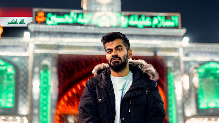 داخل مدينة كربلاء والنجف في العراق 🇮🇶 Karbala - Najaf