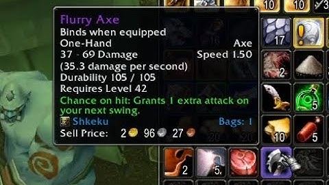 POV: Epic Axe Drops in Hardcore Classic WoW