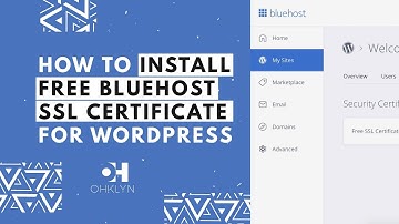 How to Install SSL Certificate on WordPress (2018) | Add Free Bluehost SSL (HTTPS)