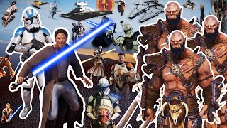 20,000,000 ORCS vs 60,000 JEDI KNIGHTS + 100,000 CLONE TROOPERS | UEBS 2