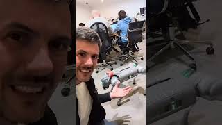 Ai Robot Dog At Openclaw Hackathon Amsterdam