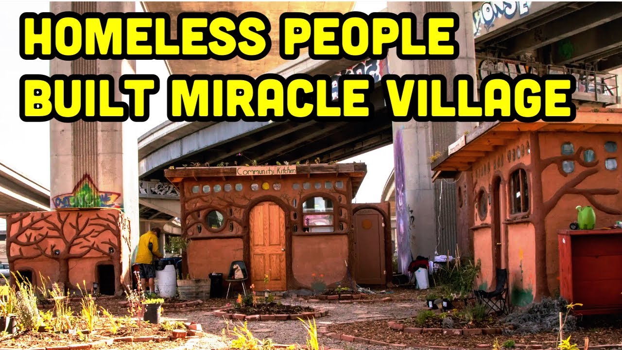 Priced Out Homeless People in Oakland Build A Miracle Village