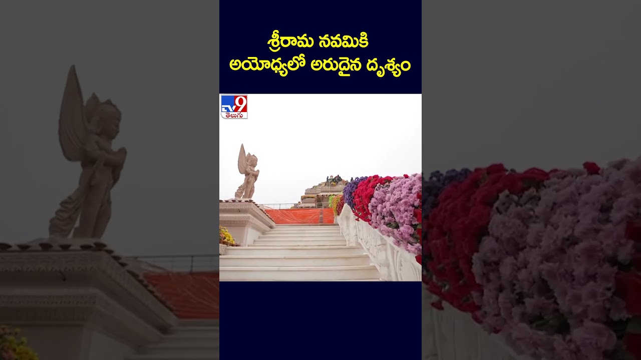 శ్రీరామనవమికి అయోధ్యలో అరుదైన దృశ్యం | Ayodhya Ram Navami 2024 - TV9