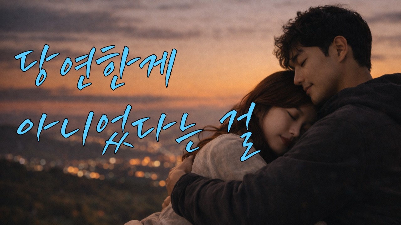 당연한게 아니었다는 걸 #감성발라드 #감성가요 #사랑 #kpop