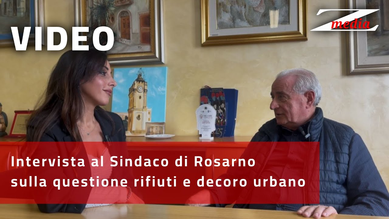 Intervista al Sindaco di Rosarno sulla questione rifiuti e decoro urbano