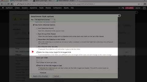 212. About the "Cycle options" available in Views Slideshow (a Drupal how-to)