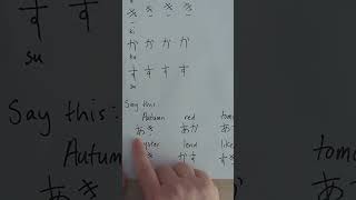 Learn Hiragana. Hiragana Mini Lesson pt. 1 #nihongo #japaneselanguage #hiragana