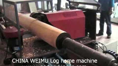 china woodworking machine log home machine log lathe