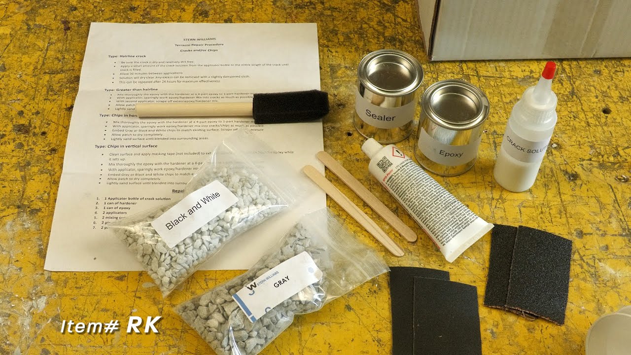 Stern-Williams Terrazzo Repair Kit Video