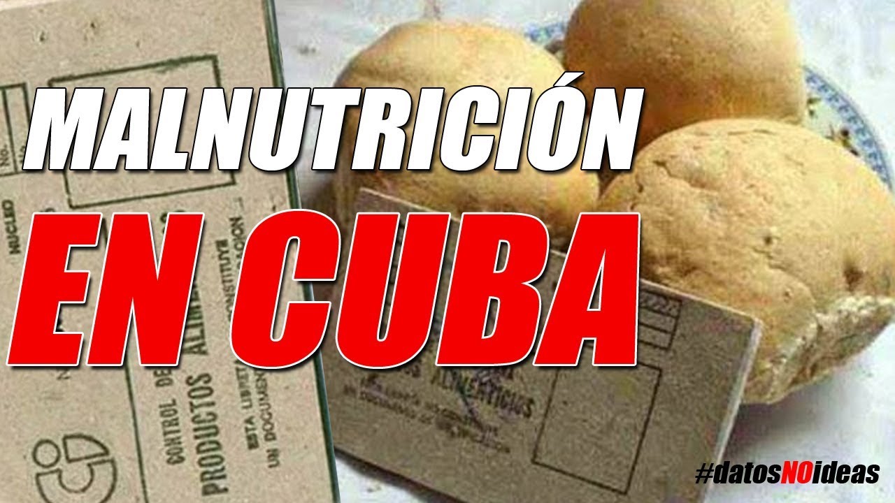 Malnutrición en Cuba. Demostrado... con datos como siempre 