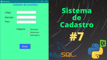 Sistema de Cadastro de Produtos com Python e MySQL #7 - Excluindo dados da tabela