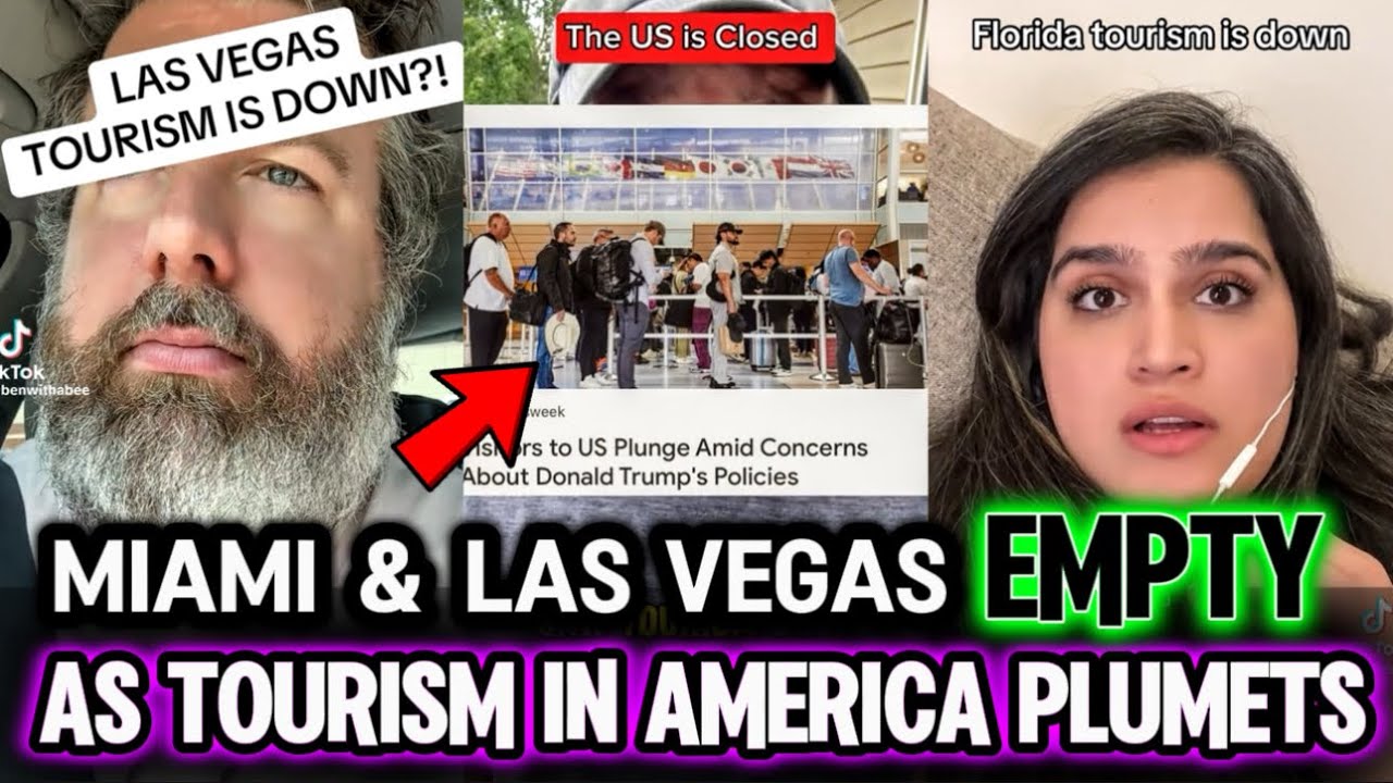 Tourism PLUMMETS as Florida & Vegas EMPTY & Losing Billions After Backing Deportation Policies