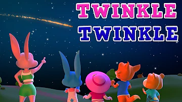 Twinkle Twinkle Little Star Nursery Rhyme | Best Nursery Rhymes |  WooHoo Rhymes