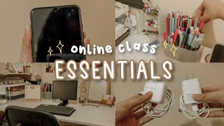 my online class essentials 💻 (things that I usually need during ol class) Net Worth