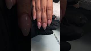 Medium almond nails #subscribeformore #simplenails #nails #naildesign #nailinspo #nailartheaven 💅♥️