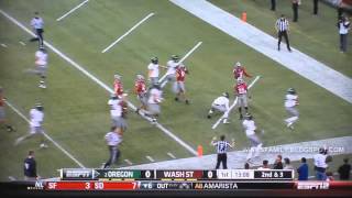 Kenjon Barner 22 yard TD vs Washington St. 2012
