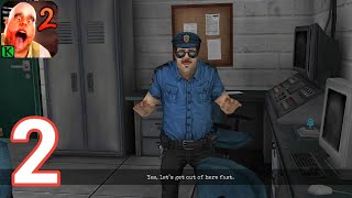 Mr. Meat 2: Prison Break | Gameplay Walkthrough Part 2 - Escape Through Main Door screenshot 2