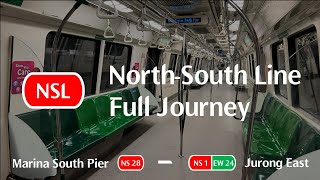 [PMSM Full Journey][SMRT] KHI C151 ~ 131/132 NS28 Marina South Pier →  NS1 Jurong East