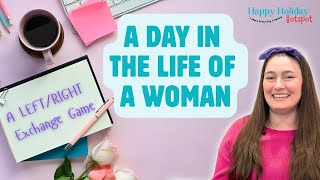 FUN Game for Ladies’ Groups or Mother's Day! A Day in the Life of a Woman Left/Right Exchange Game screenshot 4
