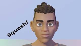 1 Squash And Stretch - 12 Principles Of Animation #animation #12principles
