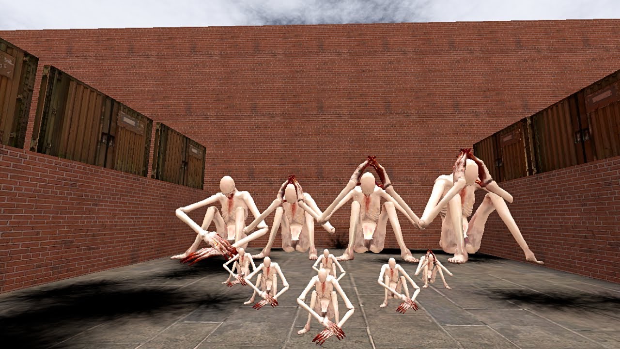 Never Go To The Big-Maze with SCP-096 in GMOD !