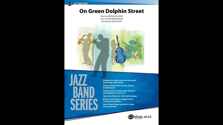 On Green Dolphin Street, arr. Dave Wolpe – Score & Sound