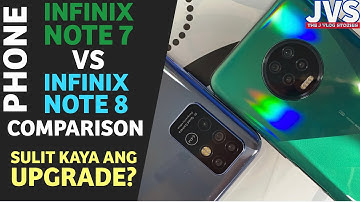 Infinix Note 8 VS Infinix Note 7 - Filipino | Quick Phone Comparison |