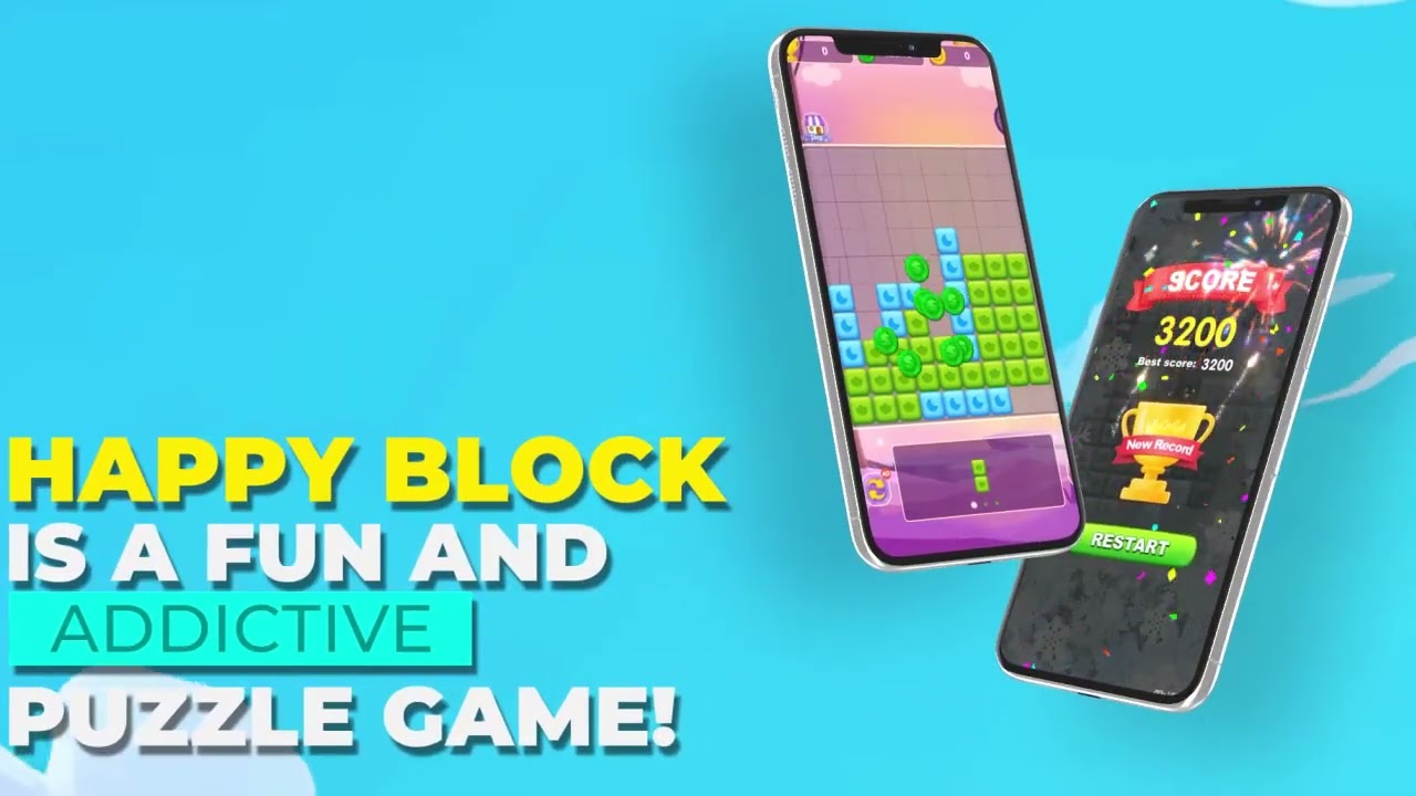 Happy Block MOD APK cover