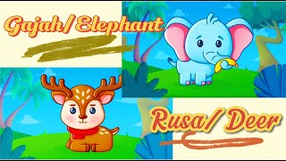 Permainan Hewan Untuk Anak | Video Pembelajaran Puzzle Anak | Game Puzzle Hewan screenshot 4