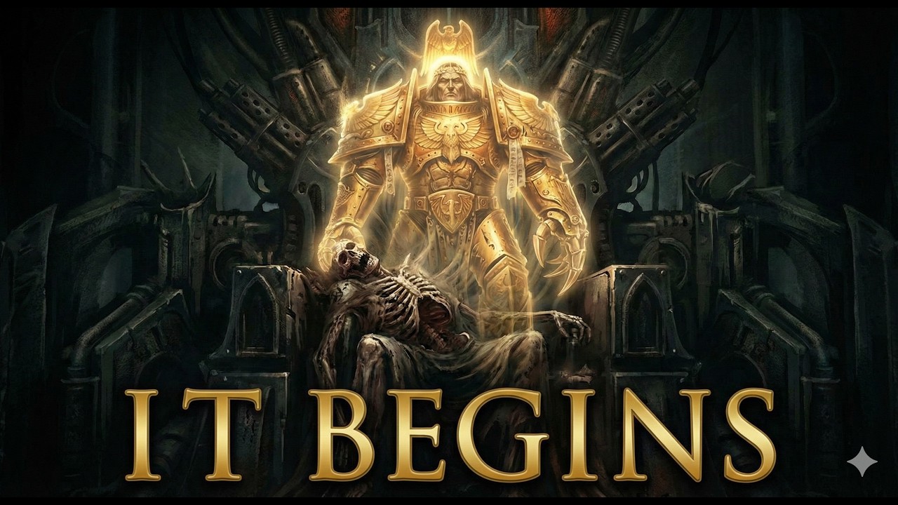 THE EMPEROR WAKES UP - What Happens Next? Warhammer 40k Fan Fiction Story