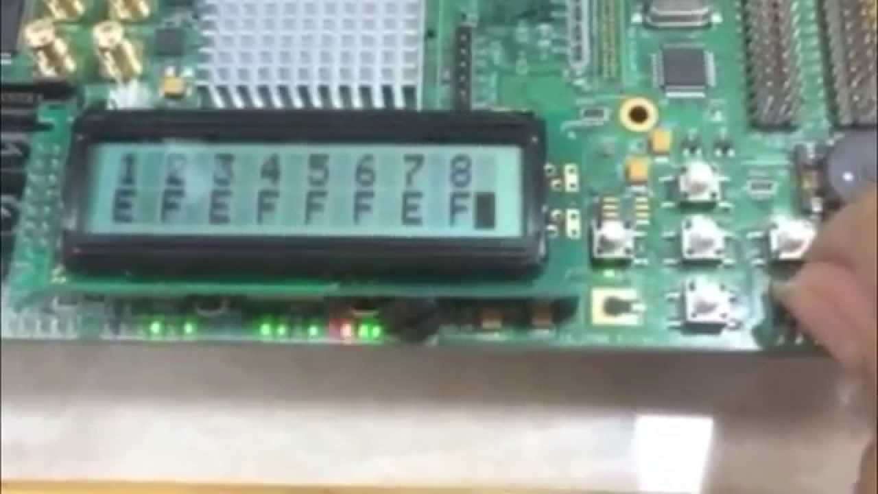 Parking Space Availability System using the Xilinx XUPV5-LX110T Board