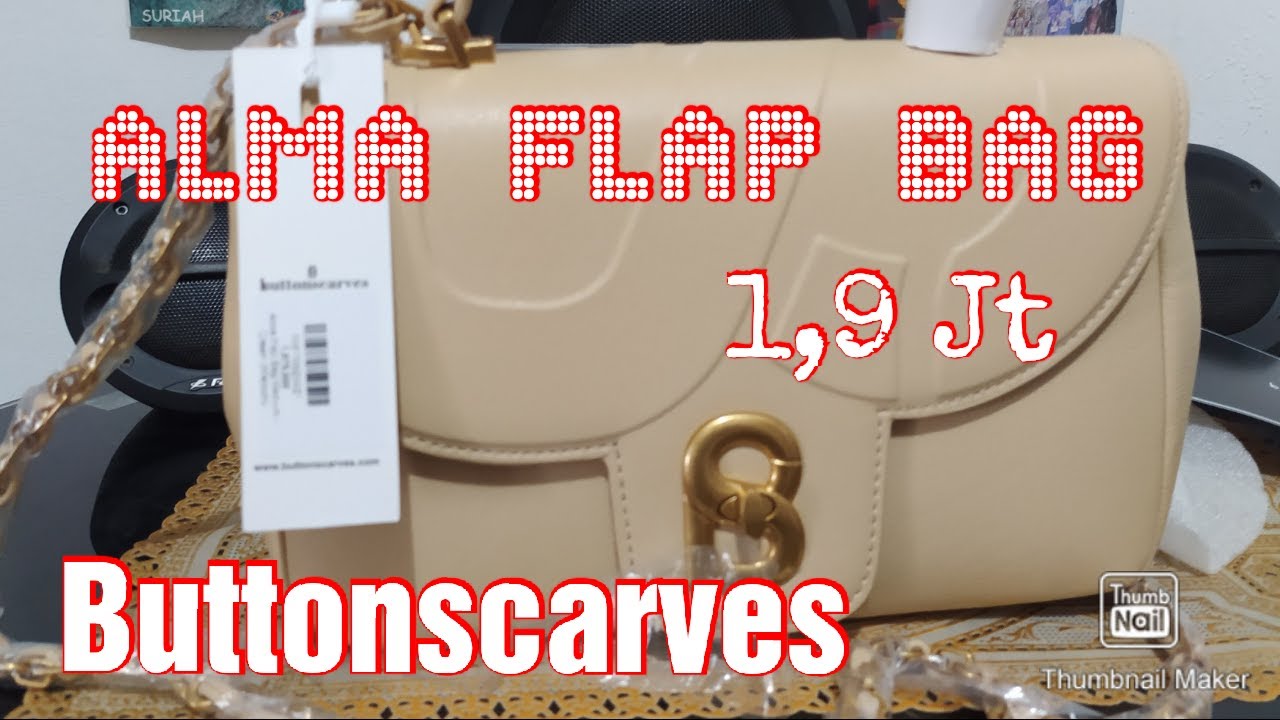 ALMA FLAP BAG (Medium) - Exclusive From Buttonscarves - UNBOXING AND REVIEW  