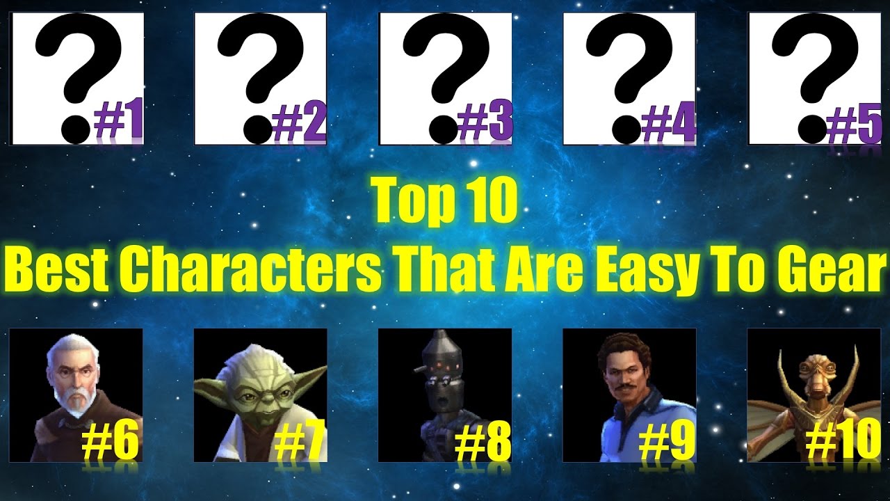 Top 10 best characters