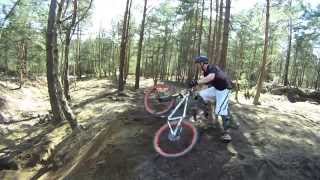 New tricks and a LOT of fails... dirt jump and mountain biking, learning tricks!