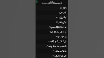 ارح سمعك قليلا / سورة الفجر الجزء الاول