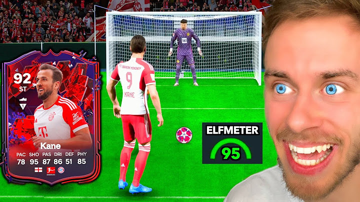 92er Harry Kane - ABER ELFMETER bestimmen sein Team! ⚽️