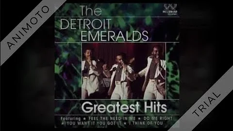 Detroit Emeralds – Baby Let Me Take You (In My Arms) - 1972