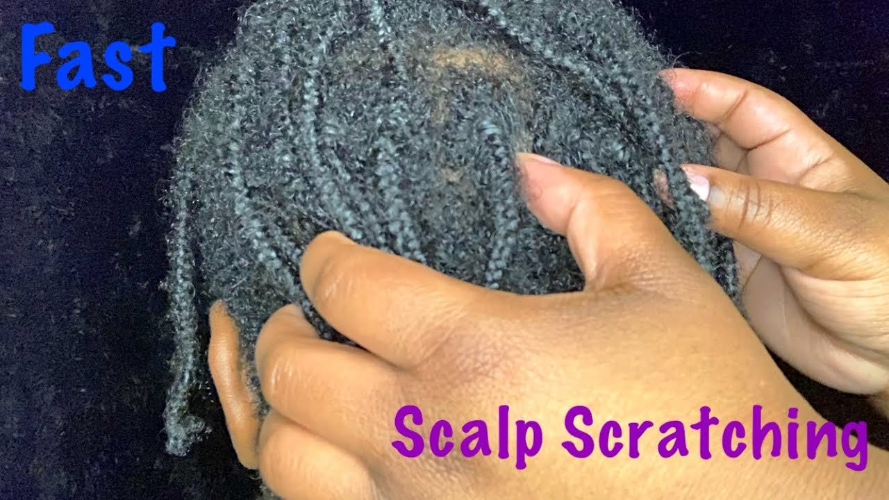 ASMR- Fast Scalp Scratching (No Talking)