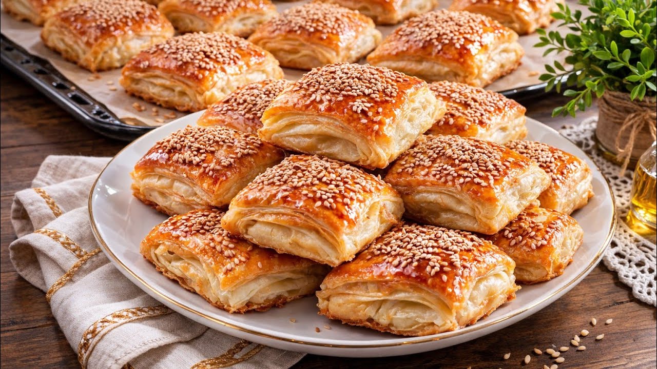 مسمن معمر في الفران لرمضان🌙 بعجينة كتخليه مقرمش ولذيذ ومتشبعوش منه