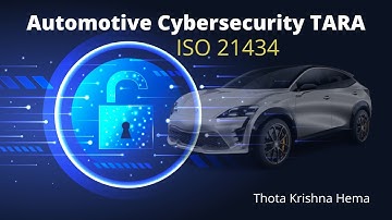 Automotive Cybersecurity TARA ISO 21434