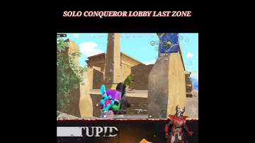 Solo Conqueror Lobby Last Zone Fight 🔥| PUBG | BGMI || #shorts #pubg #bgmi