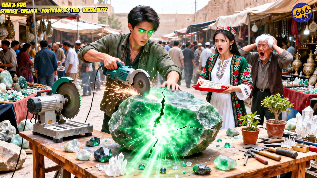 Mendigo Con Ojos Divinos Ayuda A Hija Del Presidente A Hallar Jade Valioso De Mil Millones