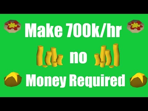 [OSRS] Make 700k/hr with No Starting Money - Oldschool Runescape Money Making Method!