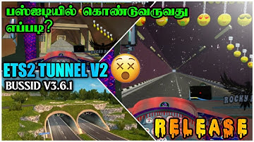 ETS2 TUNNEL V2 NEW MAPMOD IN BUSSID V3.6.1 || HOW TO ADD IN THIS VIDEO DOWNLOAD @RS_GAMING_UPDATES