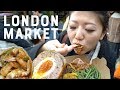Trying the BEST London Street Food at Borough Market ft. The Endless Adventure