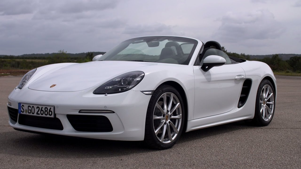 Porsche 718 Boxster White YouTube