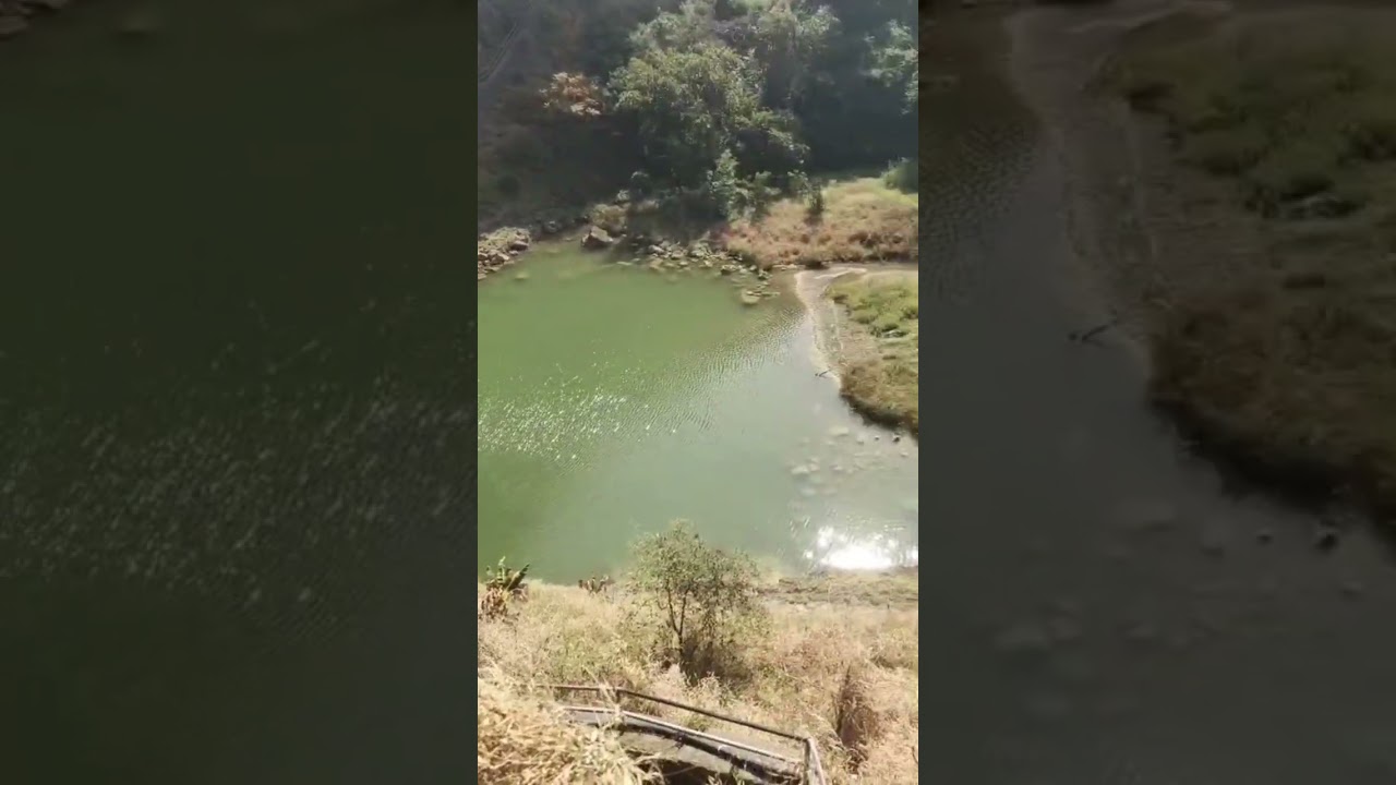 water fall in ellora caves