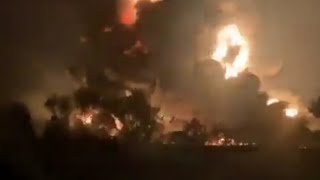 Refinery Explosion #Balongan #OilRefinery #Indonesia Largest oil Refinery #Blast #Oil&Gas #Explosion