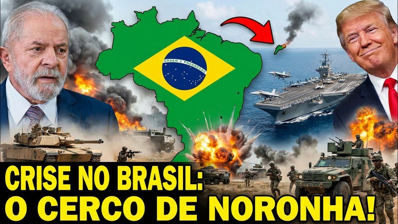 🚨TRUMP QUER BASES E ILHAS DO BRASIL?! SITUAÇÃO E TENSA! EUA QUEREM CONSOLIDAR FORÇA 